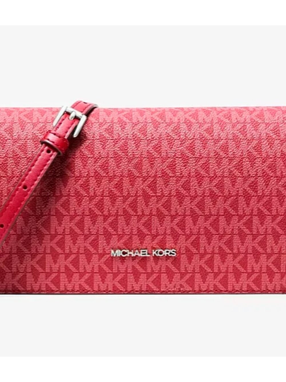 S Michael Kors Jet Set Signature Crossbody Bag 35F5STVC8V Chain Purse NWT $258